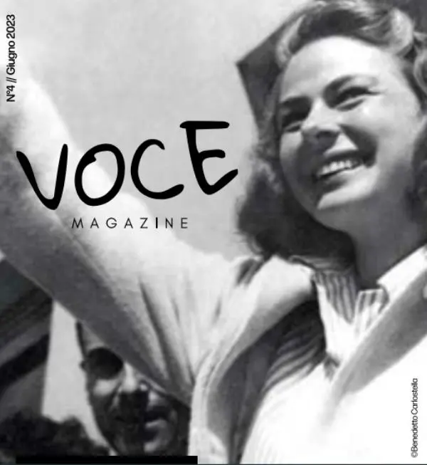 images Online il quarto numero del magazine "Voce": la copertina è tutta per l’attrice Ingrid Bergman