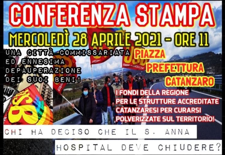 images Sant'Anna hospital. Domani lavoratori in piazza per tutelare il diritto al lavoro e alla salute 