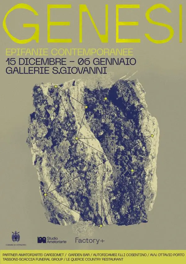 images Al via dal 15 dicembre al 6 gennaio "Genesi Epifanie contemporanee": musica, arte, moda e progettazione a Catanzaro