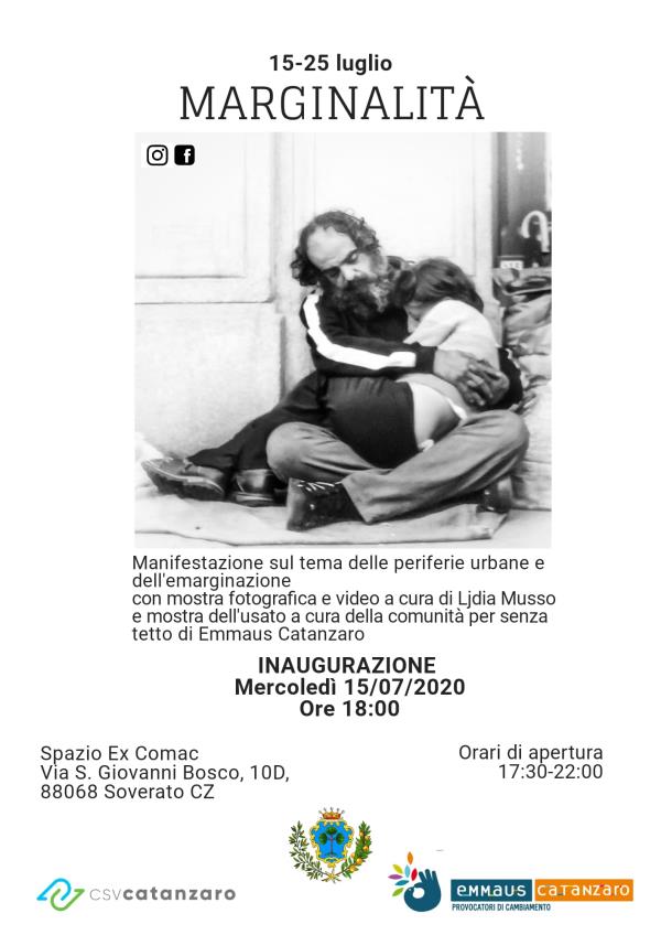 “Marginalità”, in mostra a Soverato l’impegno di Ljdia Musso per dare voce a chi non ce l'ha