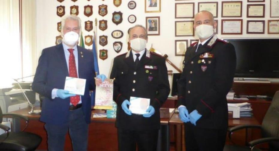 Coronavirus. Il Lions Club di Cosenza "Distretto108 YA" ha donato 500 mascherine ai Carabinieri della Forestale 