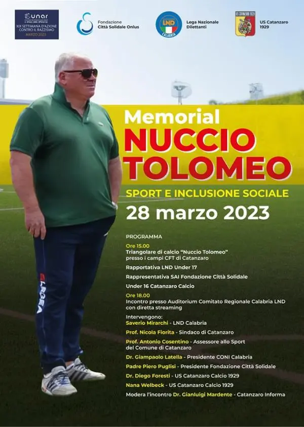 images Catanzaro, Sport e inclusione sociale nel ricordo di Mister Nuccio Tolomeo 