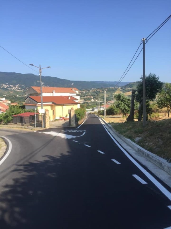 images Mendicino, conclusi i lavori di Via San Francesco di Paola