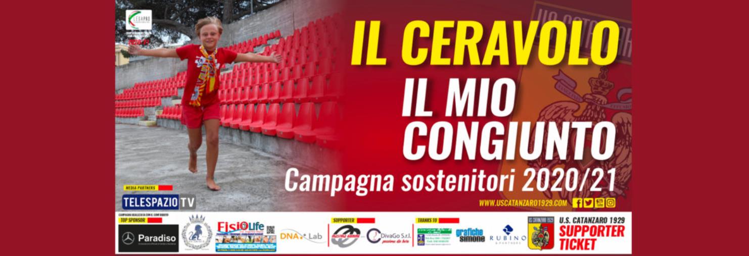 "Il Ceravolo - il mio congiunto", parte la campagna sostenitori 2020/21