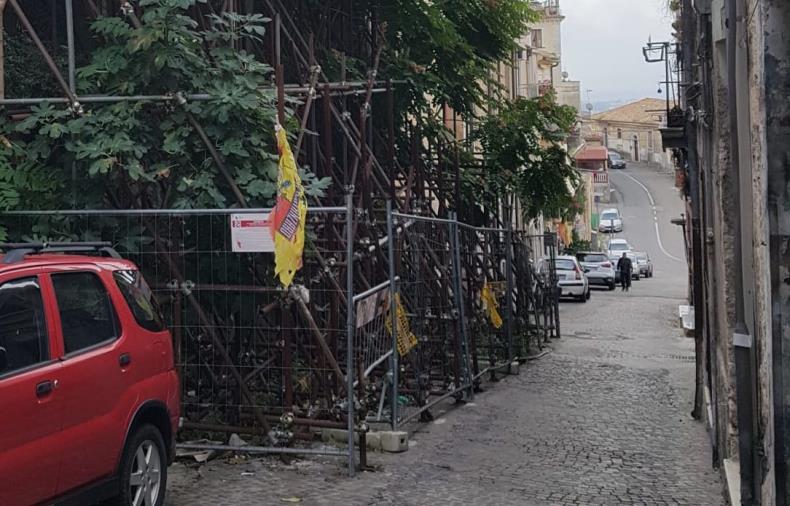 images Catanzaro, muro via Discesa Gradoni Porta Marina: Arcuri chiede un sopralluogo