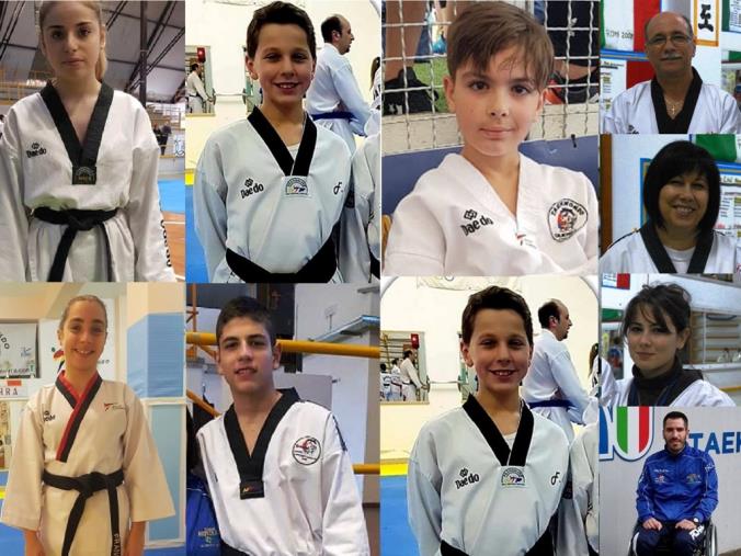 images La taekwondo Guerra alla gara di forme on-line conquista 3 ori e 3 argenti