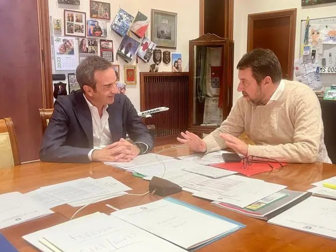 images Infrastrutture, Occhiuto e Salvini a confronto al Mit
