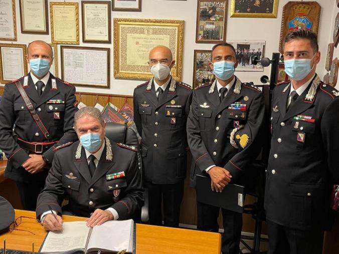 Palmi. Il comandante interregionale in visita alla Compagnia carabinieri  