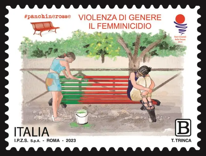 images Un francobollo per dire no alla violenza sulle donne: l'impegno di Poste italiane