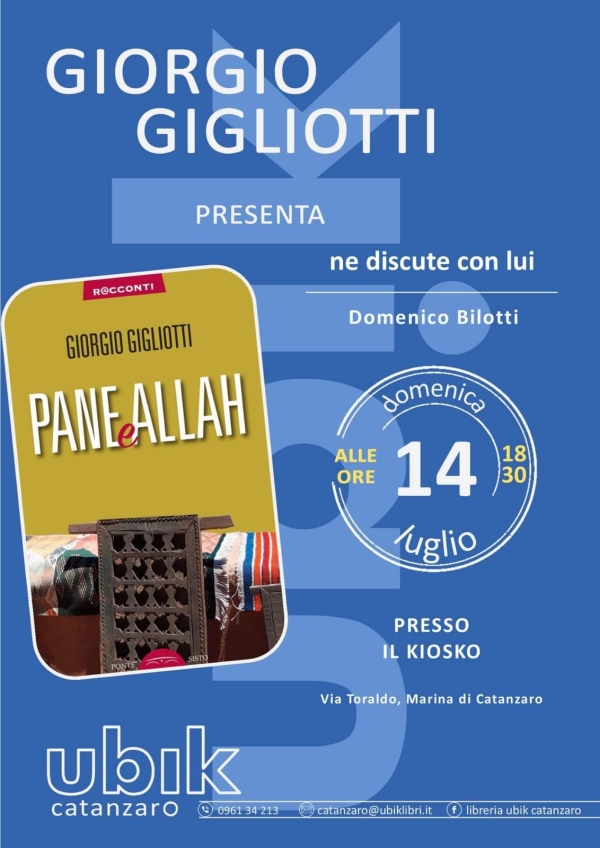 images Pane & Allah, a Giovino appuntamento con Giorgio Gigliotti