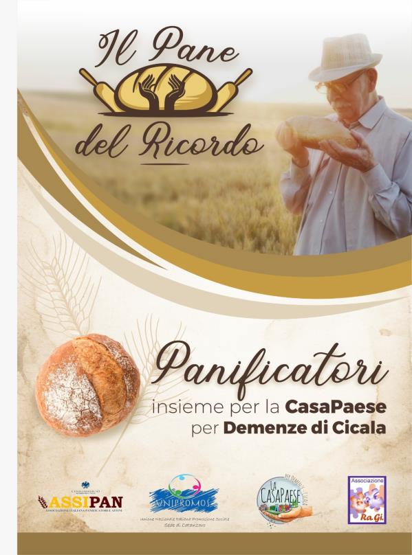 images "Il pane del ricordo", la Camera di commercio e Assipan sostengono 'CasaPaese' di Cicala e le famiglie bisognose