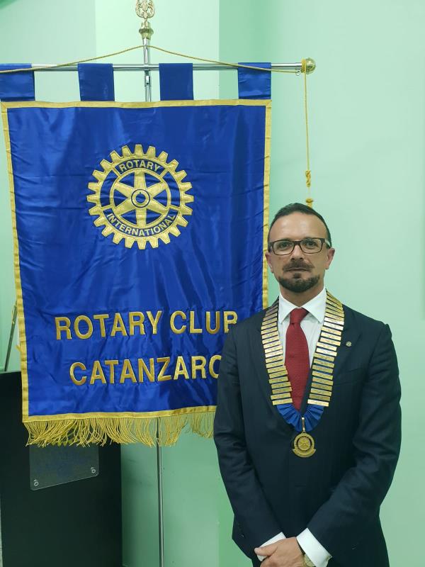 Pasquale Placida è il nuovo presidente del Rotary Club Catanzaro  