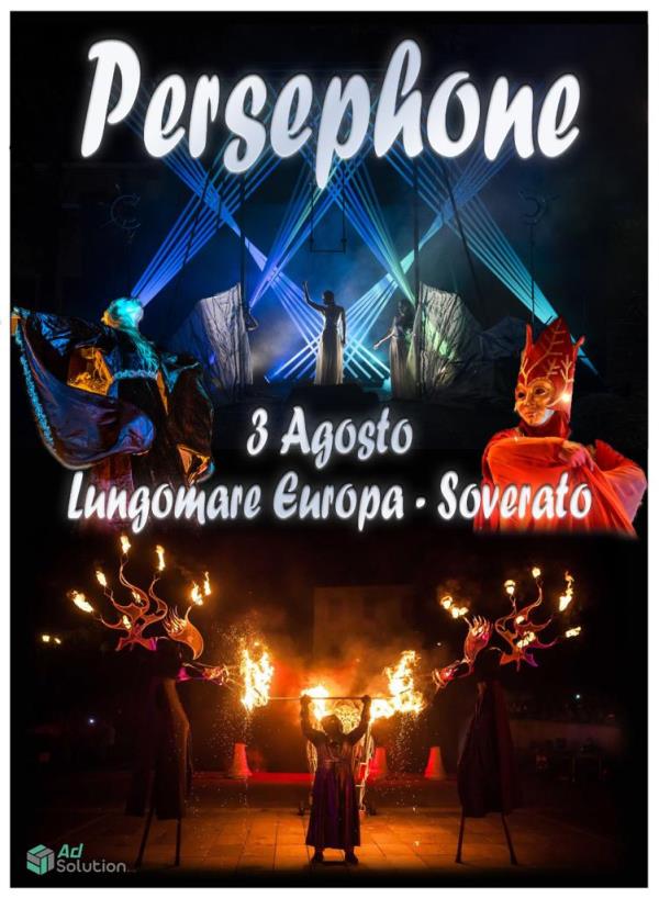 images Artisti di strada su trampoli e fuochi d'artificio musicali, a Soverato arriva "Persefhone" 