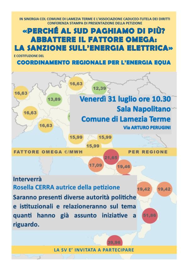 images Da Lamezia Terme la campagna di informazione sul tema "Fattore Omega", venerdì la conferenza di presentazione