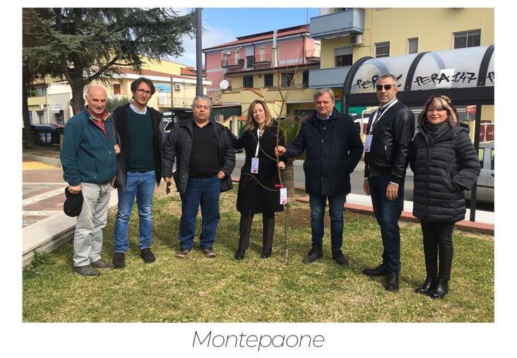 images Continua la piantumazione simbolica degli alberi nel catanzarese. Vono(IV): "Grazie ai rappresentanti istituzionali"