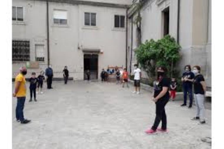 images Al via “Play!”,  a Reggio Calabria il primo cortile animato. Un progetto promosso da Csi e Unicef