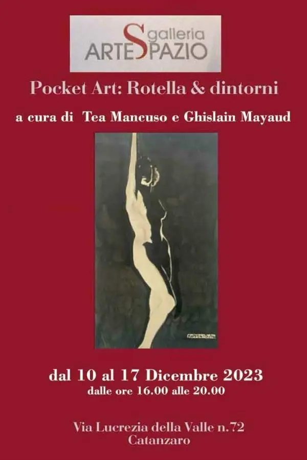 images Natale, la Galleria Arte Spazio di Catanzaro si illumina con le opere di Mimmo Rotella