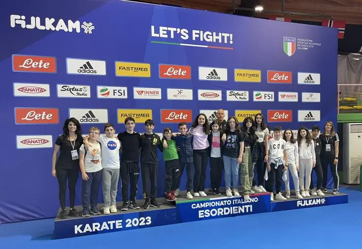 images Ad Ostia i campionati di Karate Esordienti 2023: successo per gli atleti della Fortitudo 1903 Reggio 
