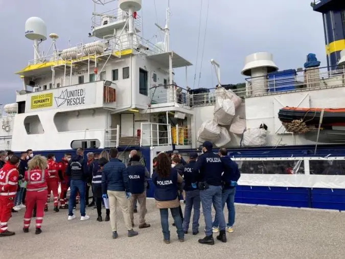 Sbarco di migranti del 31 luglio a Crotone, in carcere 2 scafisti