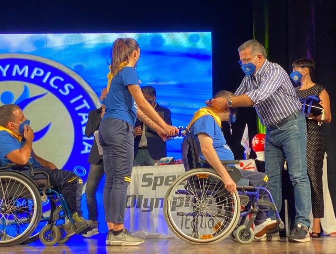 images Premiati al teatro Comunale di Catanzaro gli atleti calabresi Special Olympics (FOTO)