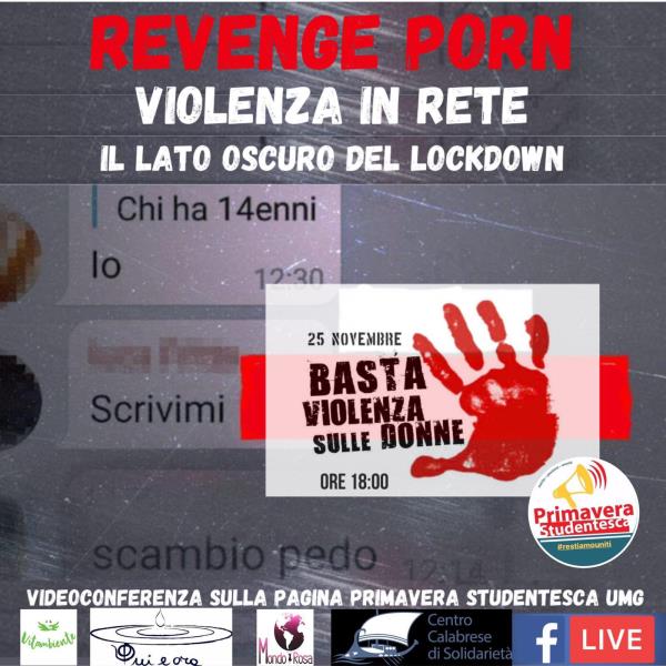 images Violenza sulle donne. Revenge porn e lockdown, se ne parlerà oggi nella diretta di Primavera Studentesca Umg