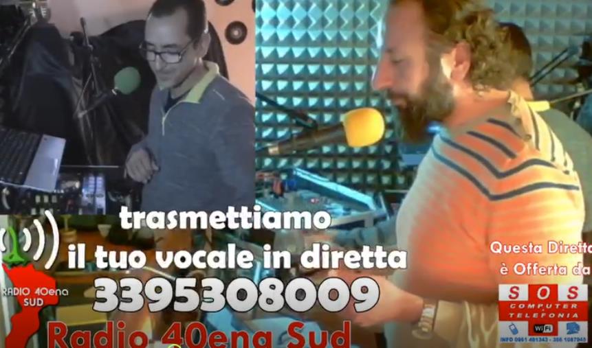 images Radio 40ena Sud. Il programma in streaming da Simeri Crichi per "alleggerire" il lockdown (VIDEO)