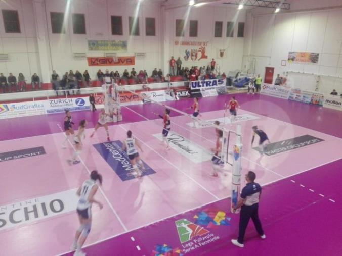 Volley Coppa Italia Femminile: Soverato sconfitta da una grande Conad Ravenna