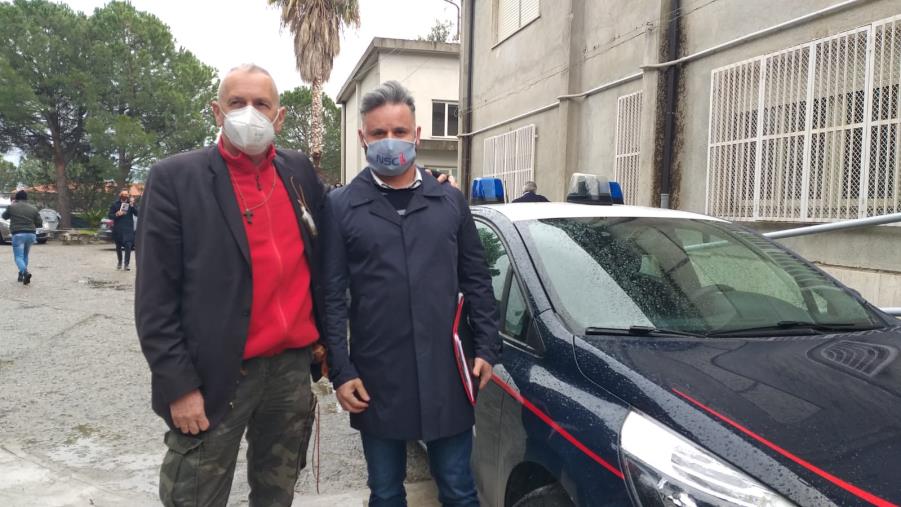 images San Luca. De Caprio incontra il Sindacato dei Carabinieri Nsc. Riccio (Nsc): "Un luogo simbolo per la Calabria"