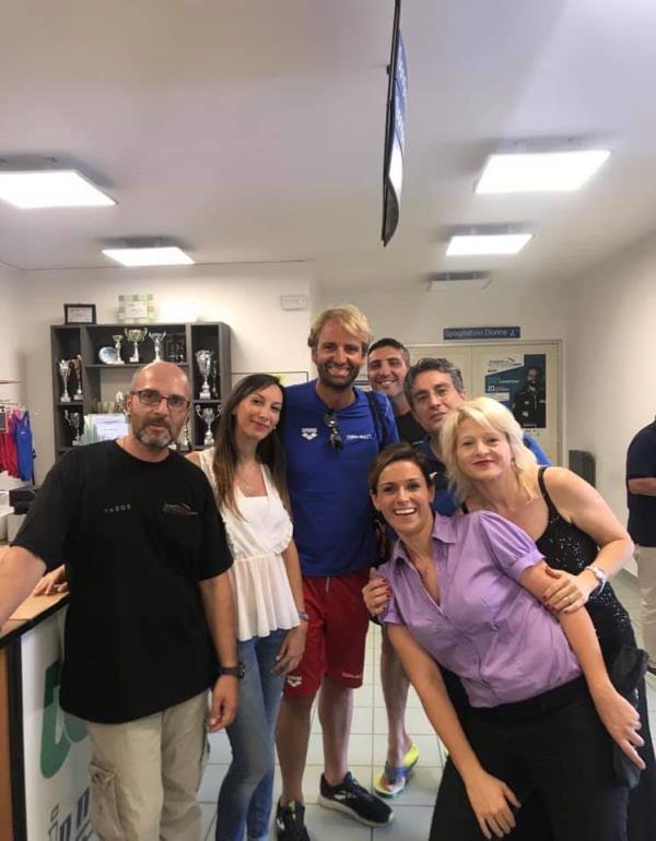 Nuoto, un successo a Lamezia l’evento “In vasca con Rosolino”