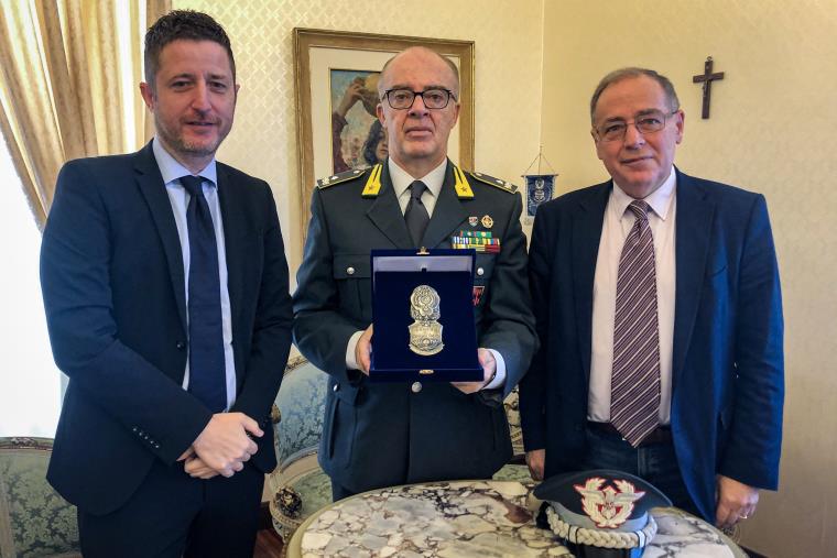 images La Camera di commercio accoglie il comandante provinciale della Guardia di Finanza di Catanzaro 