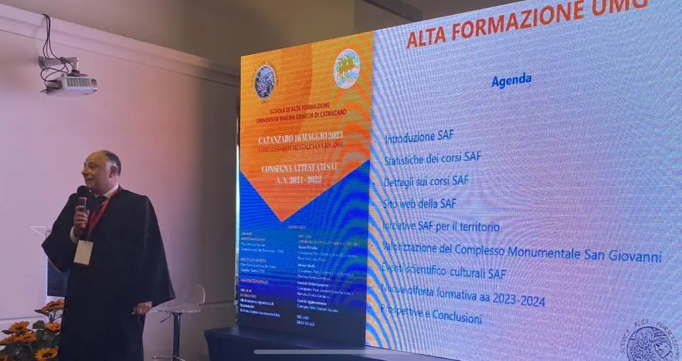La Scuola di Alta Formazione dell’Umg celebra i suoi corsisti con la consegna degli attestati
