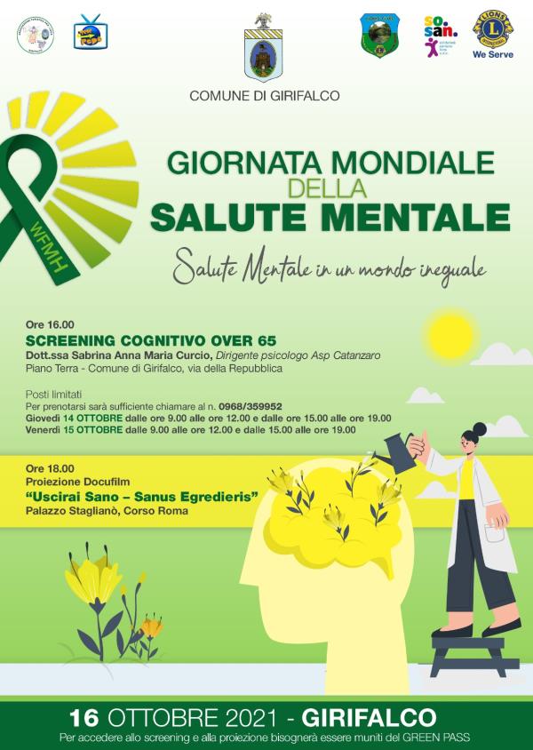 images Anche Girifalco celebra la Giornata mondiale della salute mentale  