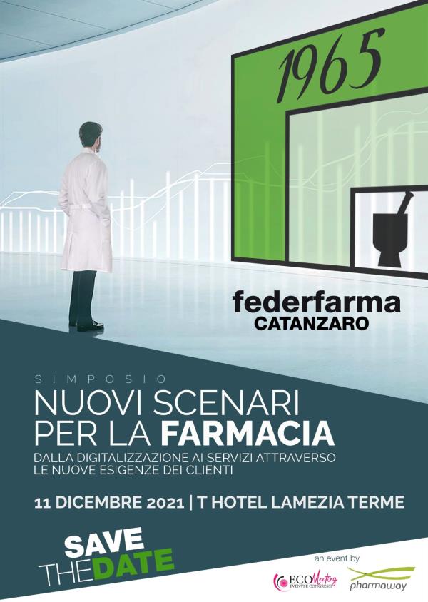 images Catanzaro. Federfarma presenta il convegno “Nuovi scenari per la farmacia, dalla digitalizzazione ai servizi attraverso nuove esigenze dei clienti”