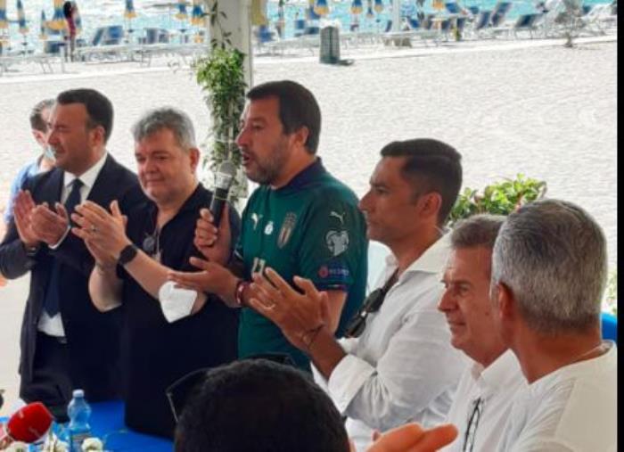 images Regionali. Salvini: "Vogliamo stravincere con la Lega forza trainante" 