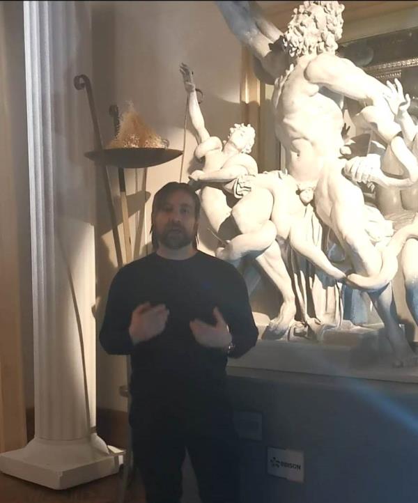 images Il Laocoonte dei musei vaticani riprodotto in esclusiva per l’Odissea Museum di Catanzaro