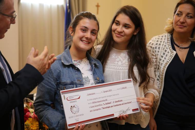 images "Storie di Alternanza”, primo premio al Liceo scientifico Siciliani