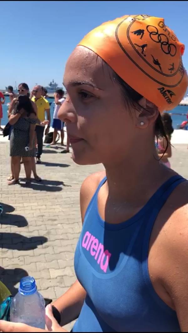 images Nuoto, il diabete non ferma Simona D'Andrea che vince nello stretto di Messina