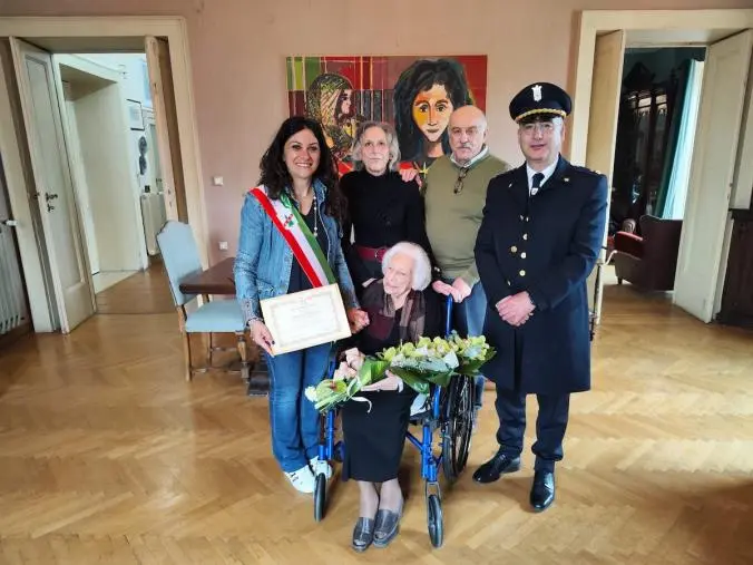 images San Giovanni in Fiore, nonna Carolina Miraglia compie 107 anni
