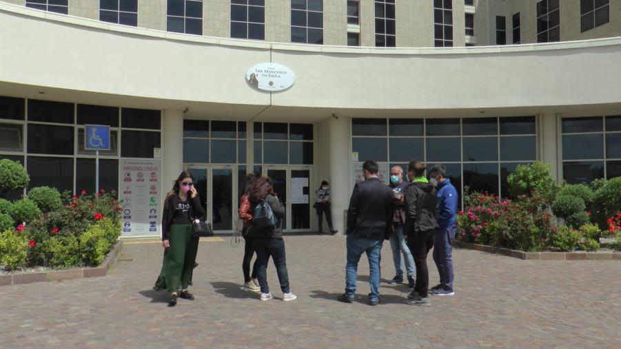 Terme Luigiane. Sit-in in Cittadella: chiesto alla Regione il ripristino dell'erogazione idrica