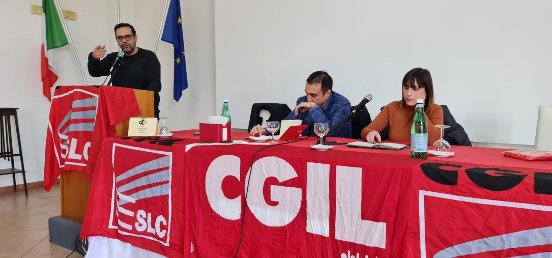 images Slc Cgil, Anna Russelli e Saverio Ranieri eletti componenti segreteria regionale