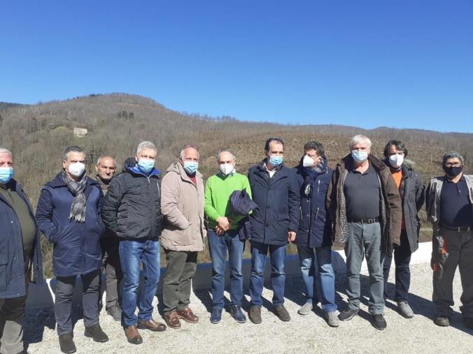 images Statale 19. Sopralluogo di Enzo Bruno e del Comitato "La strada che non c'è": "Venga inserita nel Recovery plan" (FOTO)