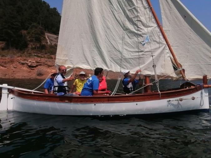 images Aspromonte, la diga del Menta ha ospitato per la prima volta una regata in barca a vela