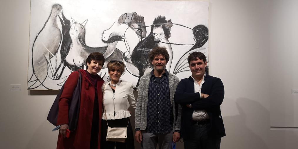 images Catanzaro, inaugurata la mostra di Lorenzo Bruschini: “Scendeva simile alla notte”