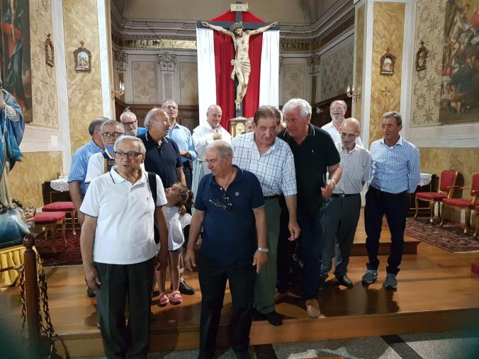 images La storia. Diciassette ex fratini di Sant'Antonio si incontrano 60 anni dopo a Pietrafitta