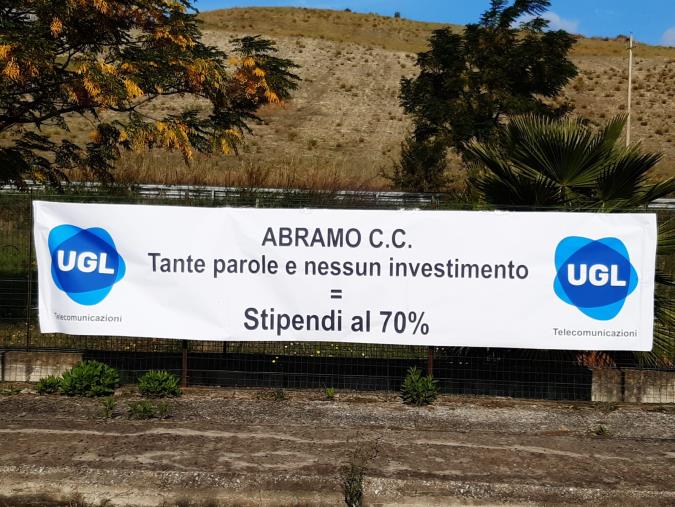 Abramo Customer Care. L'Ugl Telecomunicazioni: “Tante parole, nessun investimento"
