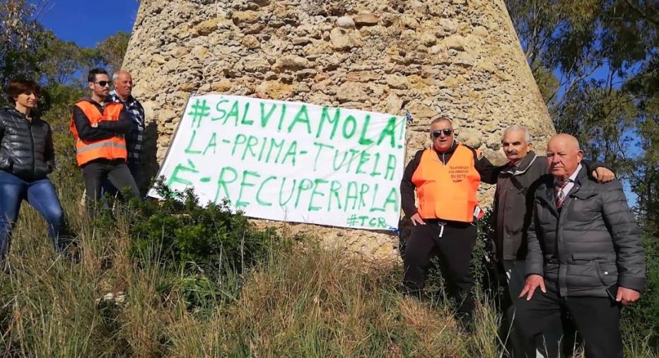 images Crepe della Torre Casamona a Riace. Il Ministro Franceschini: "Sarà fatto un sopralluogo per verificare la situazione"