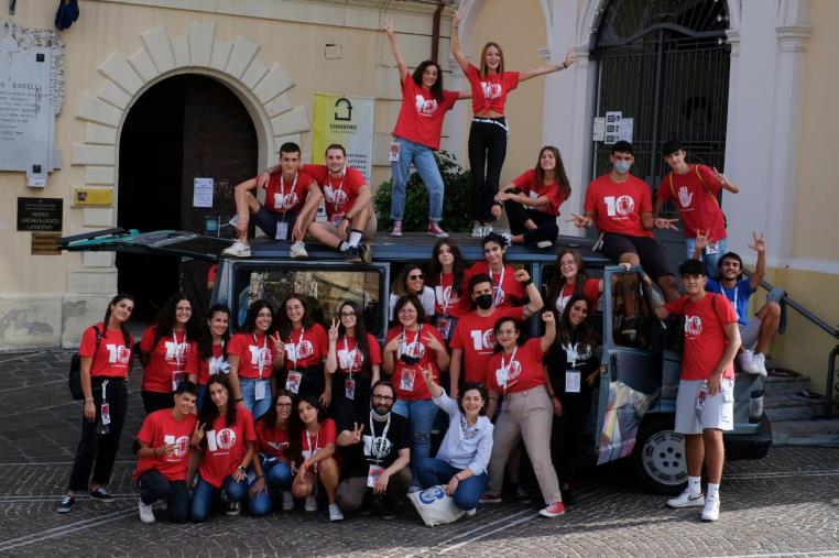 images Trame.10 a Lamezia Terme. Gigi Riva e  Stefano Vergine aprono il programma della V giornata