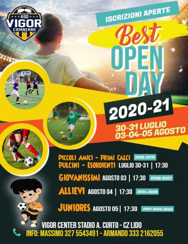 images La Vigor Catanzaro riparte con il primo "Open Day", primi appuntamenti il 30 e il 31 luglio 