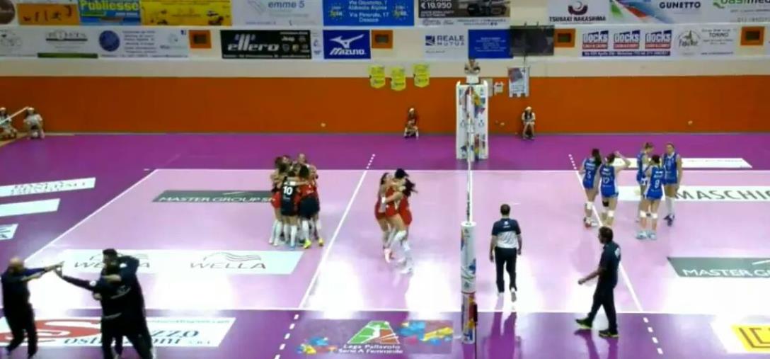 images Volley A2 Femminile, vola il Soverato: a Pinerolo vince 3-1