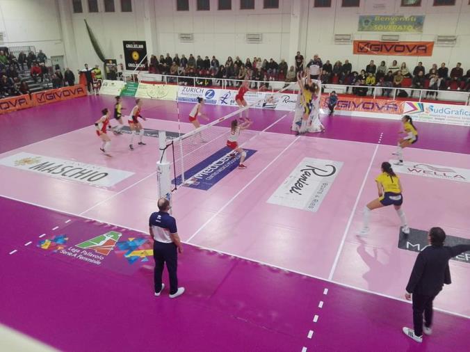 images Pool promozione Volley A2 Femminile, Soverato sconfitta al tie-break contro Delta Informatica Trentino